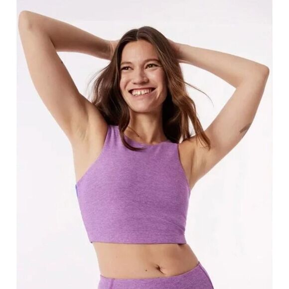 Outdoor Voices Tops - Outdoor Voices Venus Crop Top Orchid Purple Size‎ S Medium Support Colorblock